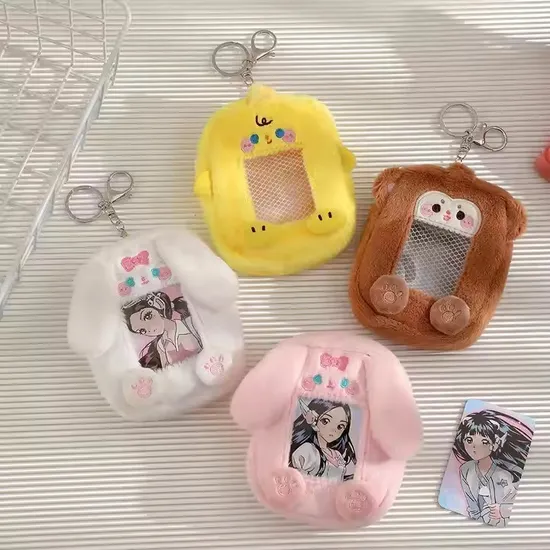 カスタムぬいぐるみアニメクラフトバッジ痛バッグぬいぐるみ動物ピンバッジプロテクターケースディスプレイ用
